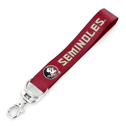 aminco NCAA Florida State Seminoles Deluxe Wristlet Keychain