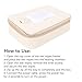 Baby Wipes Warmer, Leather Constant Temperature Heating Travel Baby Wipes Case Wipe Box Dispenser Travel Wipe Dispenser for Car, Home, Camping