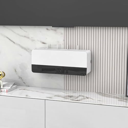 Meuble multimédia mural compact pour cacher les câbles et ranger vos appareils vidéo
