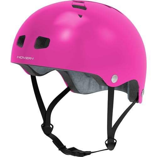 Hover-1 Sport Helmet | Hardshell Helmet with Lightweight Design, Inner Soft Padding for Comfort, Removable and Washable Liner, Medium, Pink by Hover-1 - Used condition - US$26.41