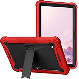 Pour TCL Tab 10 5G Étui pour tablette PC hybride en silicone antichoc avec support (noir) (or rose), etc.