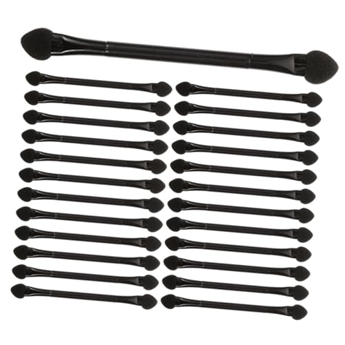 SOESFOUFU Dual Sided Eye Shadow Sticks Makeup Brushes for Girls 25pcs Set for Routine