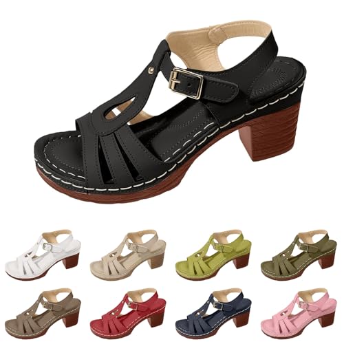 Wedge Sandals for Women Dressy Summer Comfortable Walking Open Toe Low Heel Sandal Arch Support Sandals with Arch Support Vacation Beach Shoes4