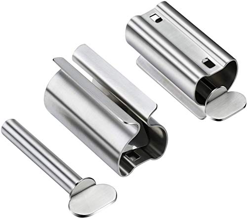 Tubenquetscher Voarge 3 Stück Zahnpasta Squeezer