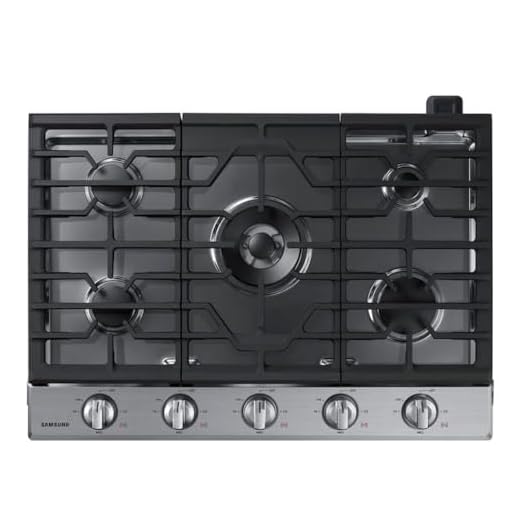 Samsung Cooktop Inox 5 Queimadores com Wi-fi e Queimador Duplo Inox