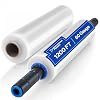 International Plastics Co. 2 Pack of 15” Stretch Wrap Rotating Handle