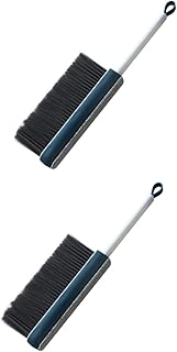FRCOLOR 2 pcs Static Brush Duster Bed Brush for Crumbs abs Multifunctional Brush dust Brush Home Dust Brush Double Sided Bed Brush Cleaning Soft Fur Telescopic Clothes Brush