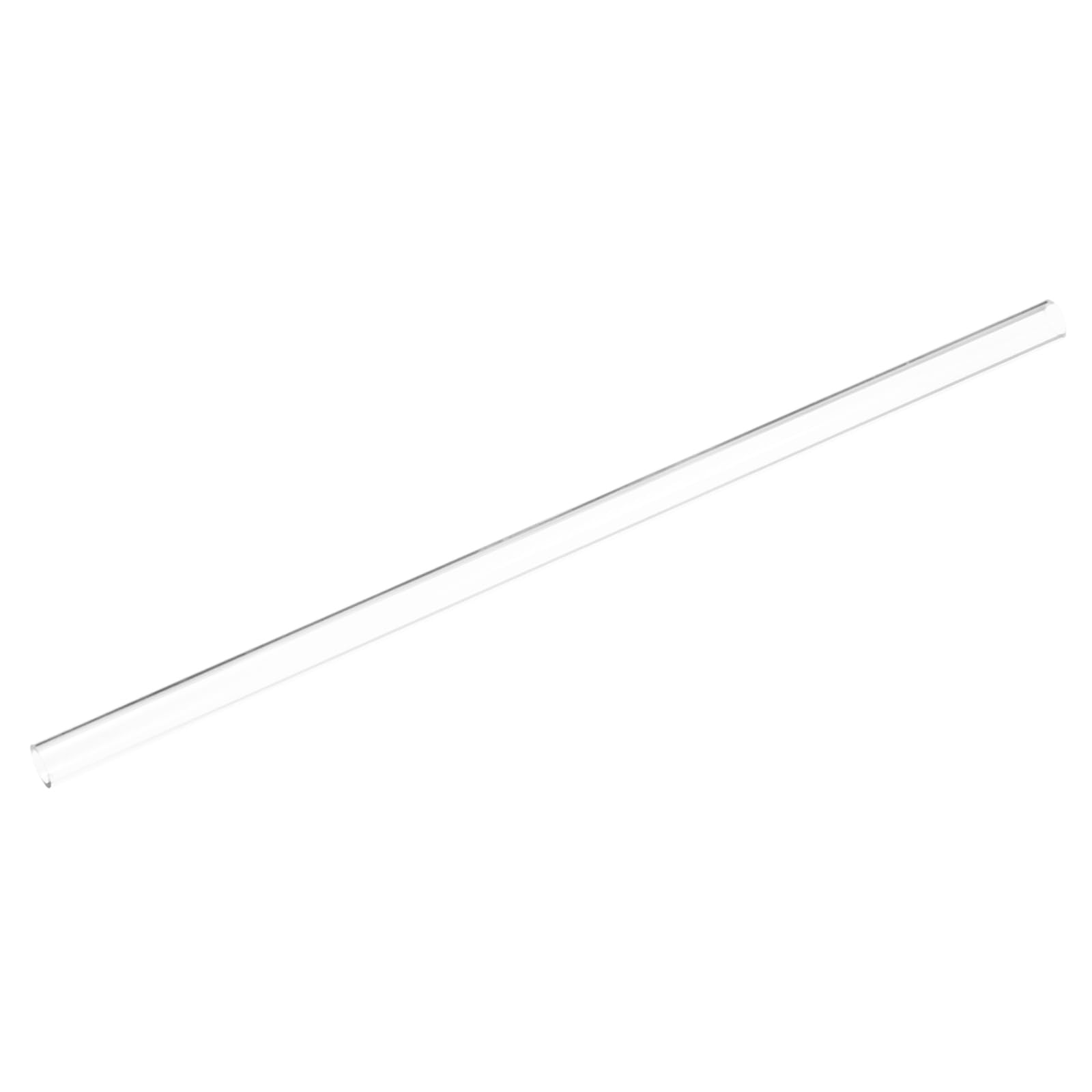 uxcell 2pcs Clear Rigid Tubing Pipe 9mm ID x 12mm OD 1Ft(305mm) Round Plastic Polycarbonate Tube