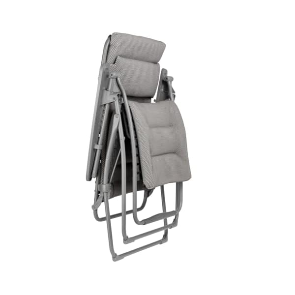 Lafuma Relaxsessel Futura XL Silber Schwarz