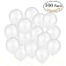 Produktbild Pixnor Latex-Luftballons, Metallic, 30,5 cm, Weiß, 100 Stück