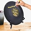 Vinyl Record Birthday Decorations, Large Birthday Guest Book, Personalized Happy Birthday Decorations Party Favor Sign Poster, 11.6" x 11.6" Birthday Guest Book Birthday Decorations (black gold) #2