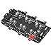 6 Way Splitter Hub, 4PIN PWM Fan Speed Control and 3PIN ARGB Lighting Expansion Board, 1 to 6 Fan and RGB Extender for PC Motherboard with Dual Mounting Options (IDE Interface)