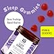Gumtamin Sleep Melatonin Gummies - zuckerfrei - Melatonin Gummibärchen hochdosiert - 60 Stück - vegane Gummis für die Abendroutine - Alternative zu Melatonin Spray