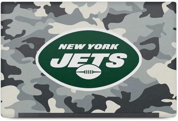 Skinit Decal Laptop Skin Compatible with Latitude 5520 - Officially Licensed NFL New York Jets Camo Design