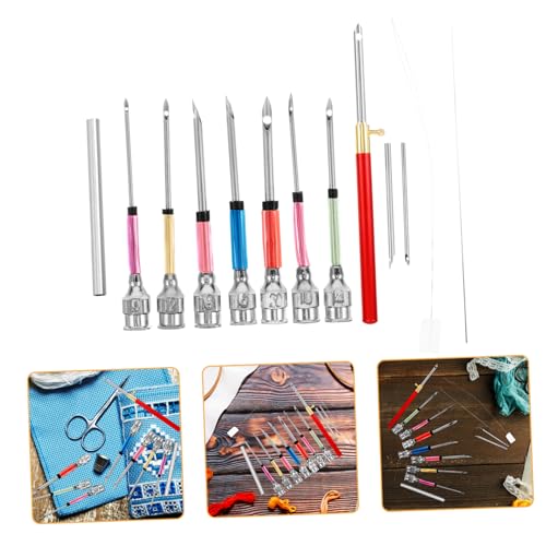 Holibanna Adult Punch Needle Embroidery Kit 14-Piece Punch Needle Set for DIY Craft