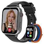 BJLBOJEY Kids Smart Watch GPS Tracker 4G Kid Smartwatch for Boys Girls Phone Watch with Video Call SOS School Mode Pedometer Birthday for 5-12 Years Old