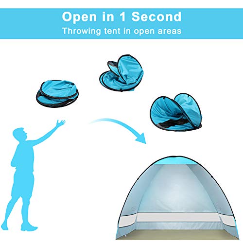 G4Free Large Pop Up Beach Tent
