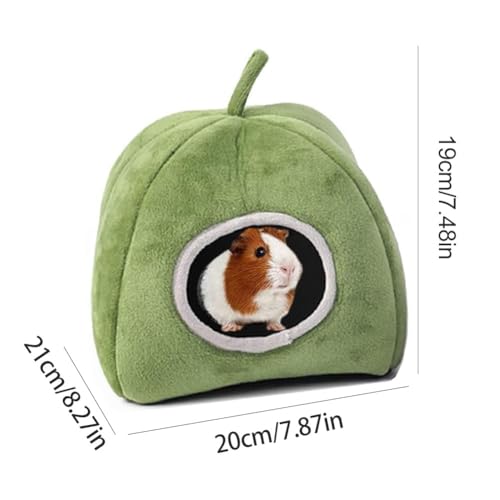 Meerschweinchen Bett, Meerschweinchen Haus, Kuschelhöhle für Hamster, Kuschelig Winter Kaninchen Haus, Gemütliches Kleintierbetten für Hamster Kaninchen Igel Chinchilla Bartagamen und Frettchen