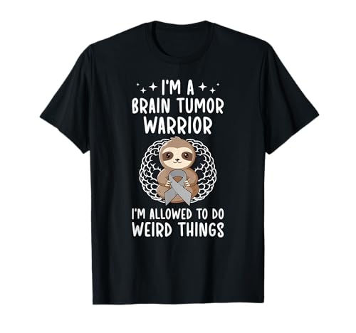 I'm A Brain Tumor Warrior Brain Cancer Awareness Month T-Shirt