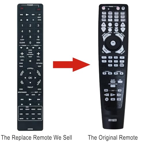 Télécommande AVR700 compatible Harman Kardon idéale pour vos soirées cinéma - 2