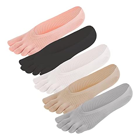 Auptiz Calcetines de Cinco Dedos Invisibles para Mujeres Cover