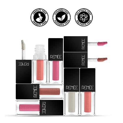 RENEE See Me Shine Minis Gloss Party Lip Gloss Combo 1ml Each, Non Sticky & Non Drying Formula, Long Lasting Moisturizing Effect, Compact and Easy to Carry - Image 6