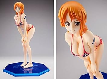 One Piece Portrait of Pirates - Nami Pink Swimsuit Vers. Limited 1/8 Scale PVC Figure japan import by Megahouse
