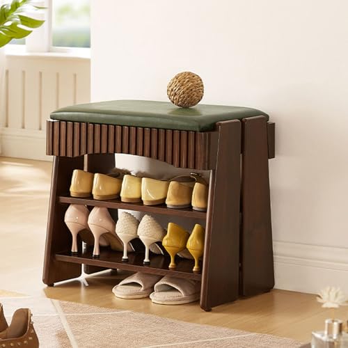 Rangement à chaussures 3 niveaux pour une entrée ordonnée et zen