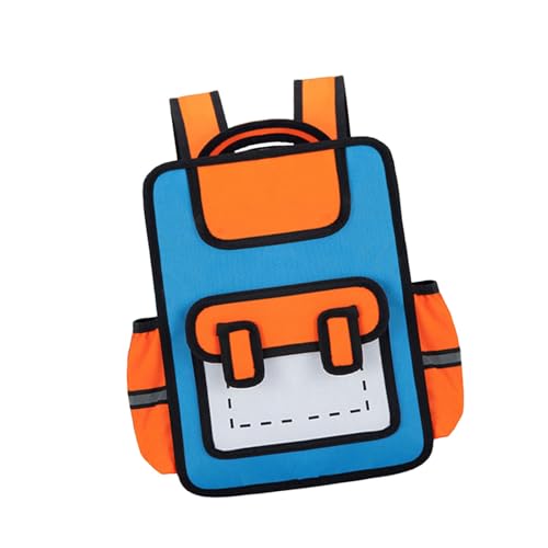 Sac de jour décontracté oon coloré pour les cours et les voyages
