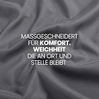 Utopia Bedding - Spannbettlaken 90x190cm - Grau – Ansicht 7
