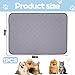 MOAZIFI Hundedecke Auto Wasserdicht 60 x 47 cm - Welpenunterlagen Waschbar, Antirutsch Hundematte für Sofa, Reisen und Training