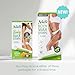 Nad's Body Wax Strips Hair Removal For Women At Home plus 4 Calming Oil Wipes, 24 Count