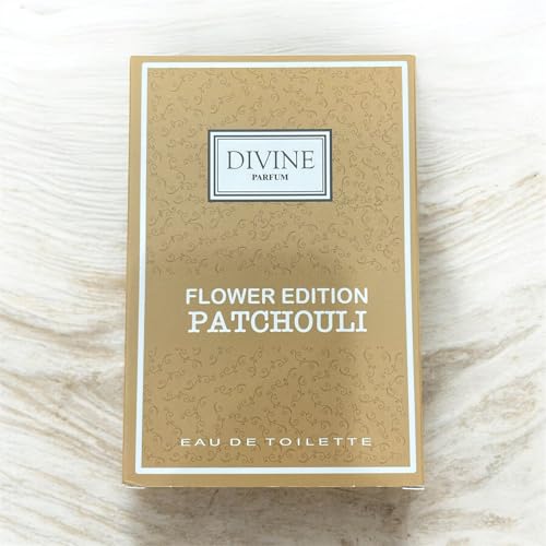 DIVINE - FLOWER EDITION PATCHOULI Profumo per uomo donna Eau De Toilette, Profumazione a Lunga Durata, Formato da 100 ML