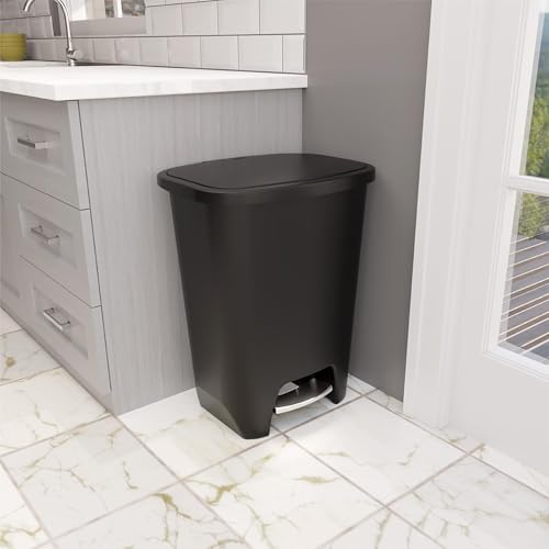Caneca de Basura Rectangular Negra 20 Gal 3 Unidades miniatura 3