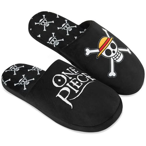 Get Trend One Piece Zapatillas Casa Hombre y Adolescentes, Felpa