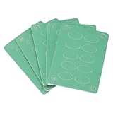 QUARKZMAN 50 Stück 240 Körnung Schleifpapier Für Nagelhautschieber Abgeschrägter Kopf Selbstklebende Mini Nagelfeile Schleifpapier Für Nagelvorbereitung Maniküre Pediküre Salon Heimgebrauch