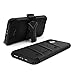 Zizo Bolt Cover - Case for iPhone 11 with Military Grade + Glass Screen Protector & Kickstand and Holster (Black