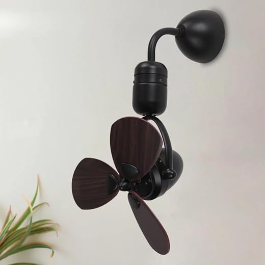 LIGHT ART STUDIO Ostrich Wall Mounted Fan 15W BLDC Motor Met