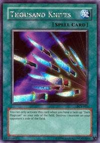 Yu-Gi-Oh! - Thousand Knives (PCY-003) - Power of Chaos Yugi The Destiny PC Promo - Promo Edition - Secret Rare