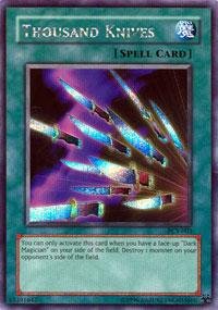 Yu-Gi-Oh! - Thousand Knives (PCY-003) - Power of Chaos Yugi The Destiny PC Promo - Promo Edition