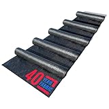 Sandbaggy 15 ft x 100 ft Landscape Fabric | Weed Barrier, Ground Cover, Garden | Industrial Grade Fabric | 135 Lbs of Tensile Strength | UV Protected | Approved by DOT (5 Rolls - 15 ft x 100 ft)