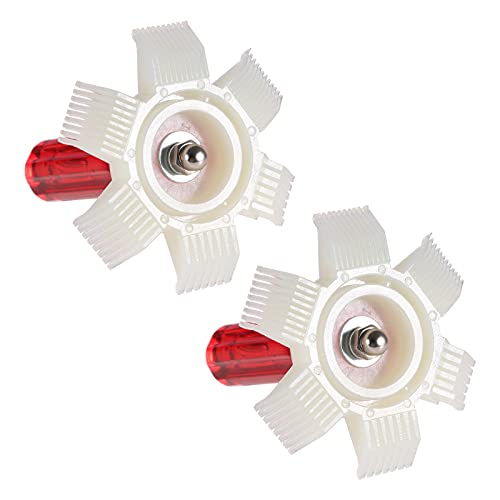 AC Fin Straightener Air Conditioner Fin Comb Radiator Condenser Cleaner Repair Tool Air Conditioning Brush Accessory for Cleaning Car Automotive Refrigeration Radiator Evaporator Pack of 2