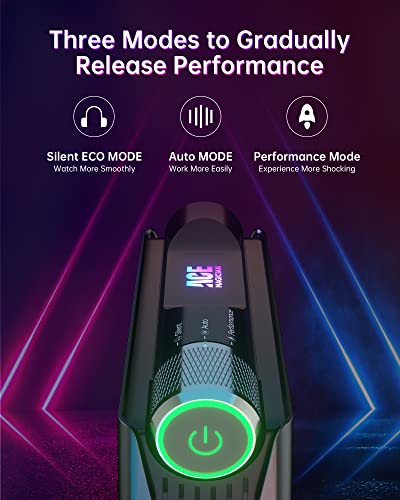 Acemagician Gaming Pc, Amr5 Amd Ryzen 5 4500U(Up To 4.0Ghz) Desktop Computers Tower, 16Gb Ddr4 512Gb Nvme Ssd Windows 11 Pro Mini Computer 4K@60Hz Hdmi, Dp, Type-C Output, Wifi 6, Bt 5.2, Small Pc #TOP1