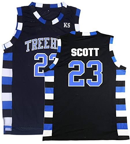 Camiseta masculina Scott Costume Basketball Jersey, nº 23, preta, G
