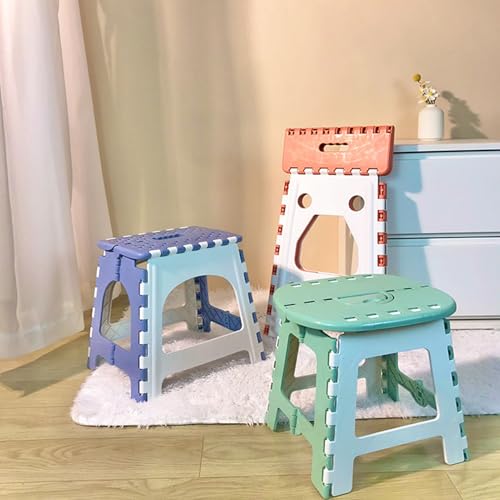 Tabouret pliable polyvalent avec poignées pour seniors autonome
