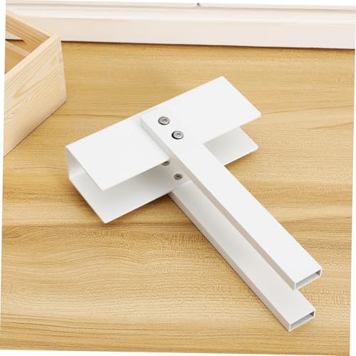 Angoily Cerradura portátil tipo cerrojo para puertas dobles plegables de clóset, fácil instalación, segura para niños y niñas miniatura 5