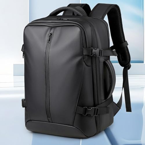 Sac à dos de voyage extensible et imperméable avec système gonflable de compression - 3