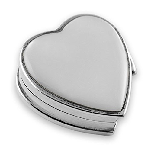 Coeur en plaqué argent sterling : un éclat luxueux et durable