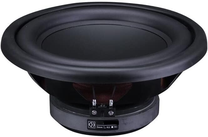 1PC Audio Labs Top End 10 Inch Hi-end Bass Driver Woofer Subwoofer Transducer Speaker Repair Replacement Parts (Color : 4OHM)