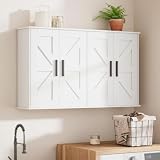 Homleke Wall-Mounted Laundry Cabinet